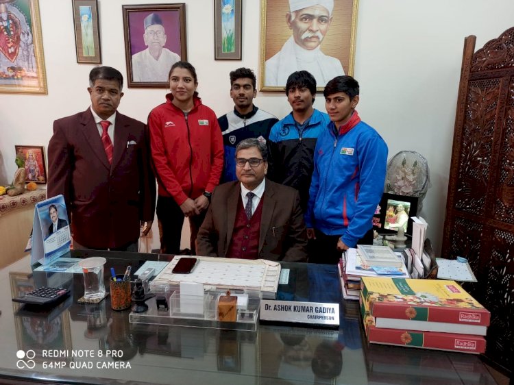 Medalists of our Mewar University