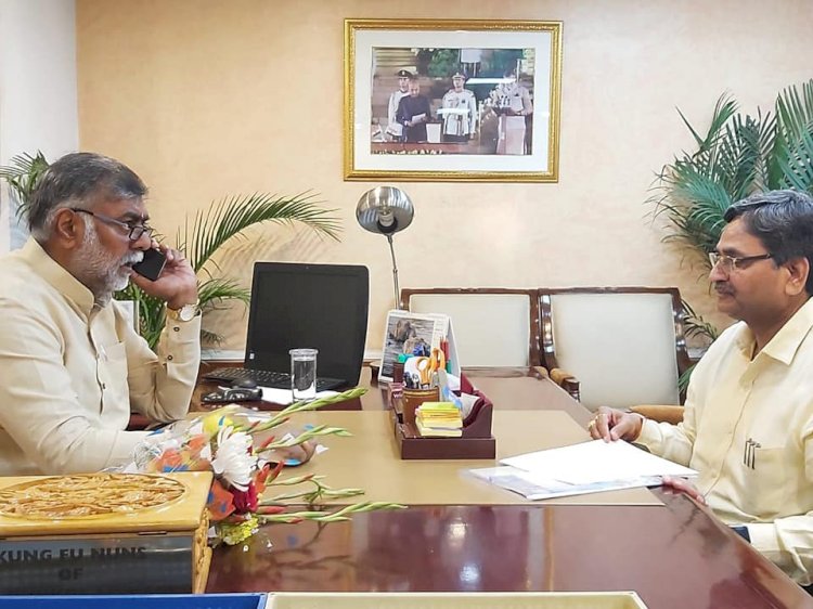 Meeting with Tourism’and culture Minister Govt. of india