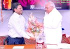 Awarded with  Sh. Arif Mohammad Khan,  Governor of Kerala & Former Union Cabinet Minister