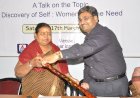 Awarded with  Smt. Damayanti Goyal, Mayor of Ghaziabad