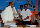 Awarded with  Sh. Rajnath Singh, Minister of Defence