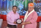 Awarded with  Sh. Manoj Sinha, Former Minister of Railways of India