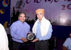 Awarded with Sh. Inderjeet Singh IAS Officer