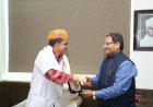 Awarded with Sh. Dr Anil Saini Ji, Blood Bank Head, Government Hospital