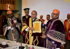 Awarded with Sh. Satya Pal Malik, 13th Governor of Jammu and Kashmir