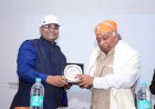 Awarded with Sh. Vijay P. Bhatkar, Chancellor of the Nalanda University