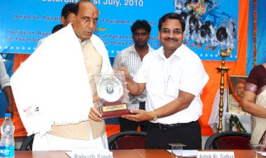 Meeting with Shree Rajnath Singh, MP from Ghaziabad in Uttar Pradesh