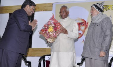 Awarded with Sh. Eminent Journalist Banwari Ji