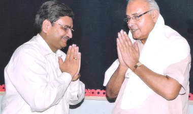 with  Sh. Dr. Mahesh Chandra Sharma, Former BJP State President & Rajya Sabha MP