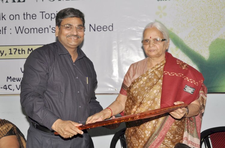 Awarded with  Smt. Mridula Sinha, Ex Governor of Goa