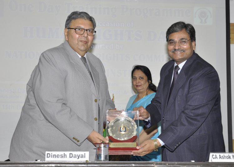 Awarded with  Sh. Justice Dinesh Dayal