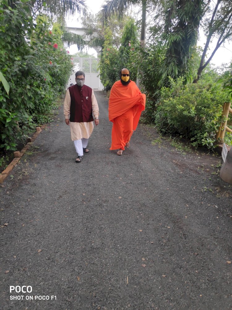 with sh. Swami Krishnananda Ji