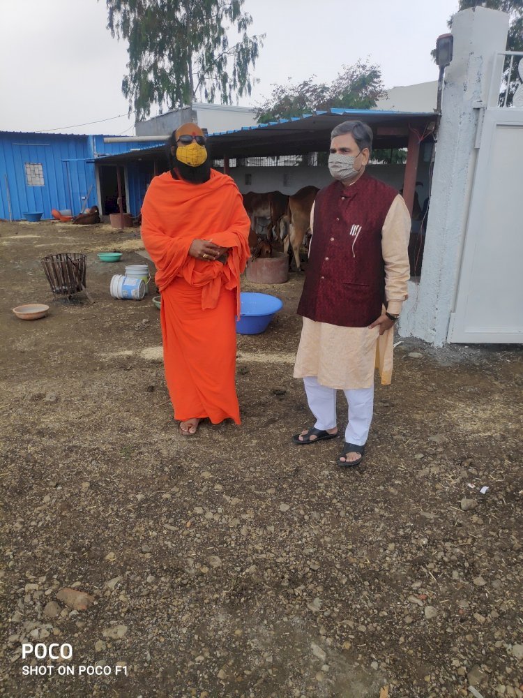 with sh. Swami Krishnananda Ji