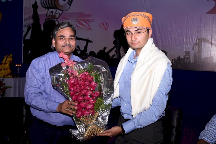 Awarded with Sh. Inderjeet Singh IAS Officer