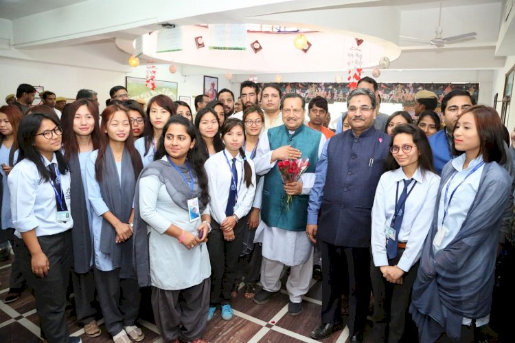 Awarded with  Sh.Indresh Kumar Ji,  Rss Leader