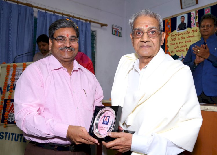 Awarded with Sh. JP Sharma Ji