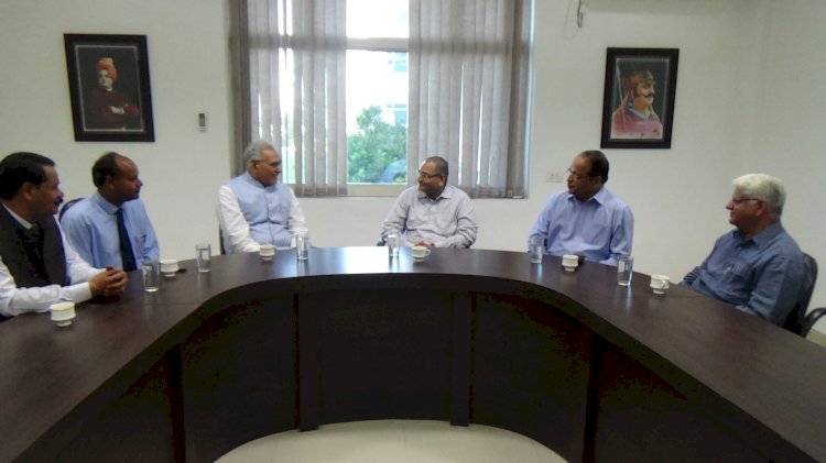 Meeting with Sh. C R Chaudhary Ji, Former Minister, Member of Parliament, Lok Sabha