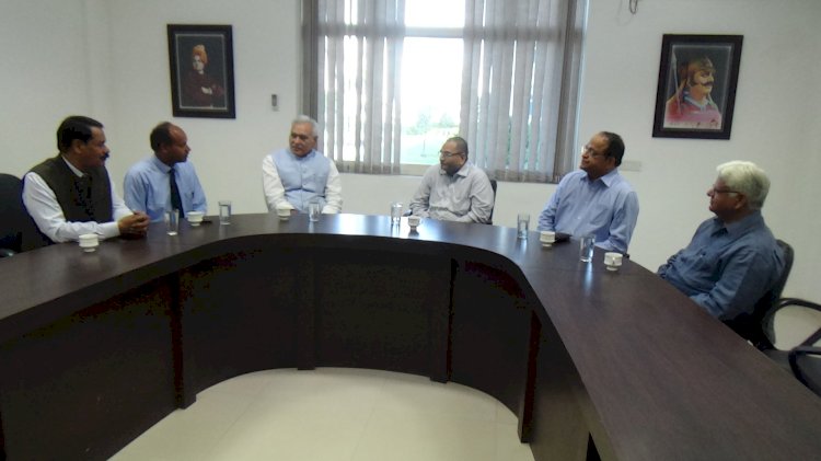 Meeting with Sh. C R Chaudhary Ji, Former Minister, Member of Parliament, Lok Sabha