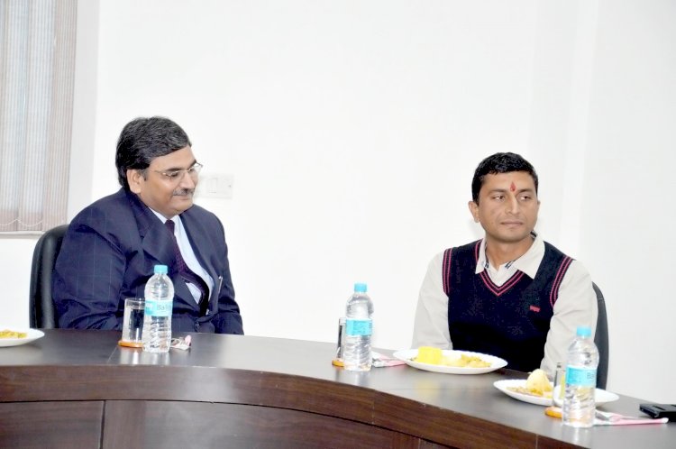 with Sh. Suresh Dhaker, Member of the Rajasthan Legislative Assembly