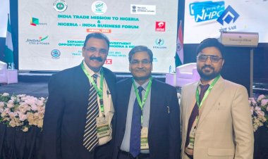 Attending international business meet