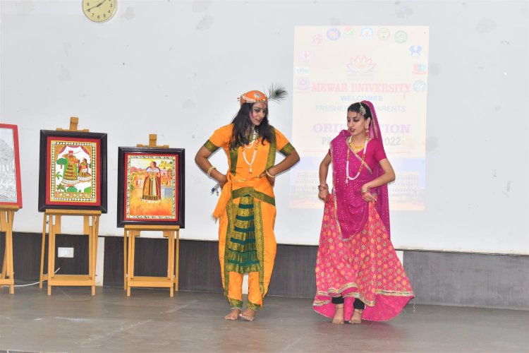 Orientation Program 2022 and Freshers Party (Aagaaz - 2k22) and Live Concert at Mewar University.