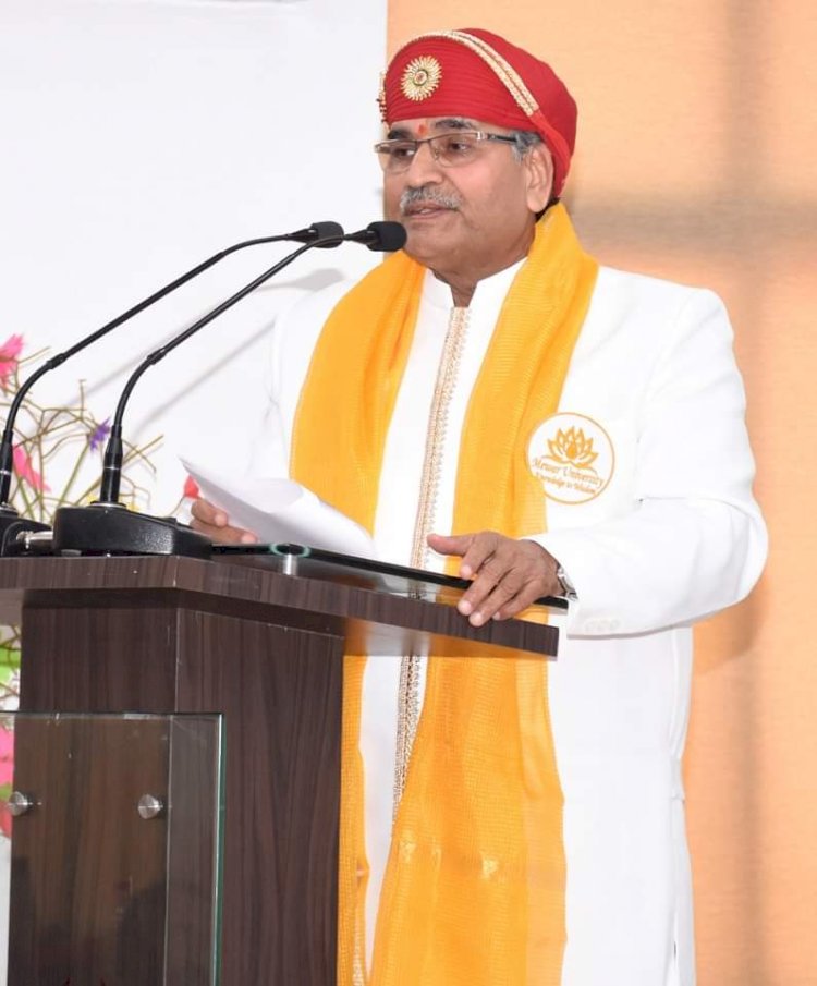 Mewar University celebrated its 7th Convocation ceremony with Joy !