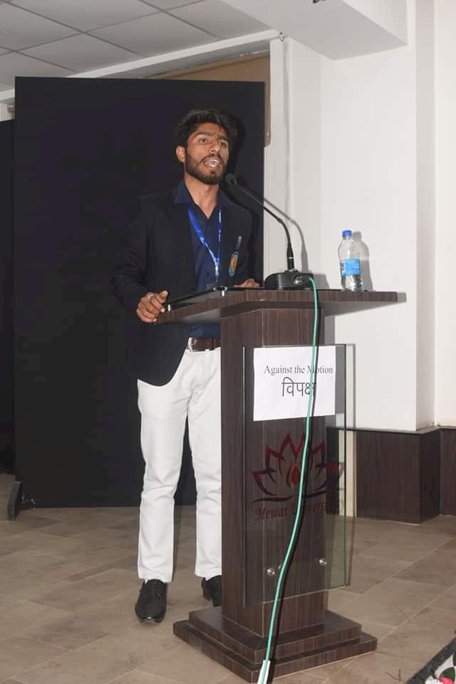 Mewar University is Organizing an "All India Debate Competition".