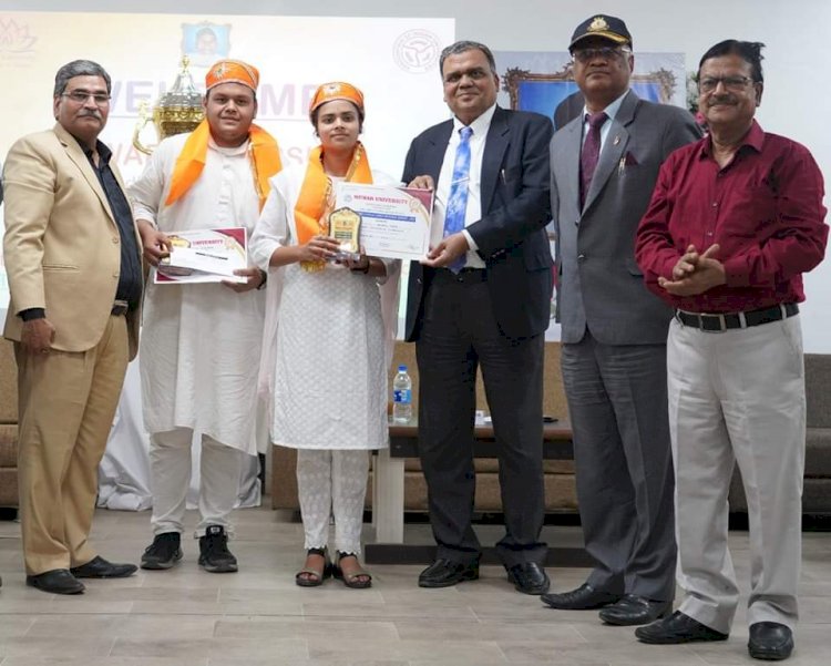 Mewar University is Organizing an "All India Debate Competition".