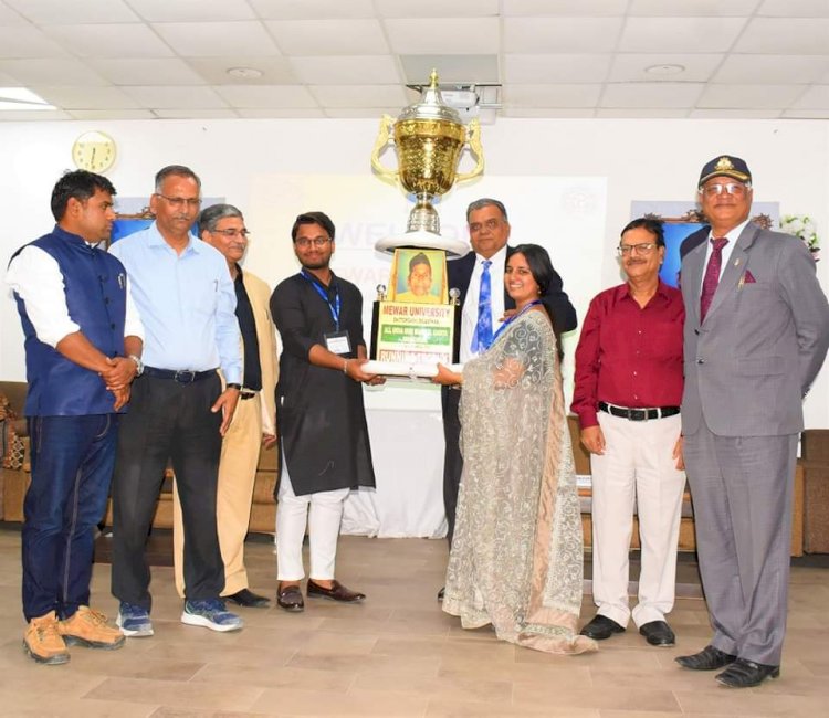 Mewar University is Organizing an "All India Debate Competition".
