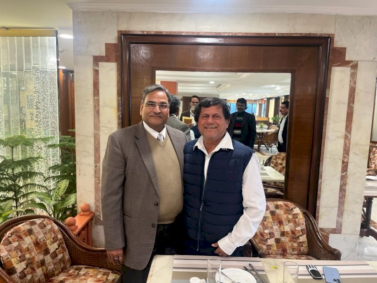 Meeting with great Educationist and Social worker celebrity of Odisha.